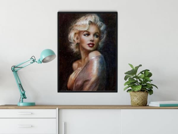 Diamantbroderi Smuk Marilyn Monroe 55x75