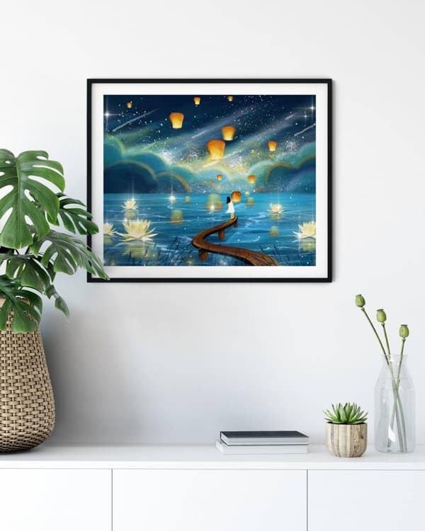 Timanttikirjonta Magic Night 2 45x55
