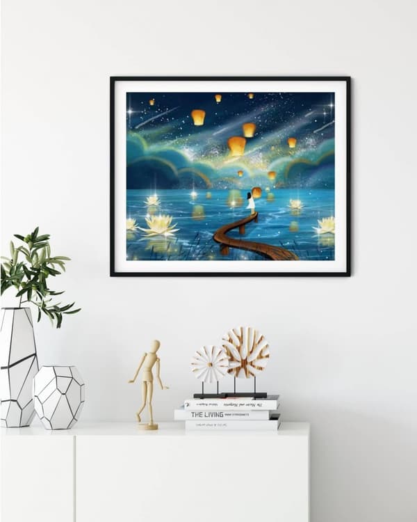 Timanttikirjonta Magic Night 2 45x55