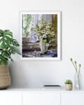 Miniatyrbild 5 av 6: Diamantbroderi Subtila Margarets 40x50