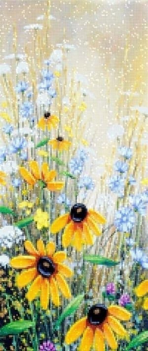 Diamantbroderi Sommaräng 50x110 cm