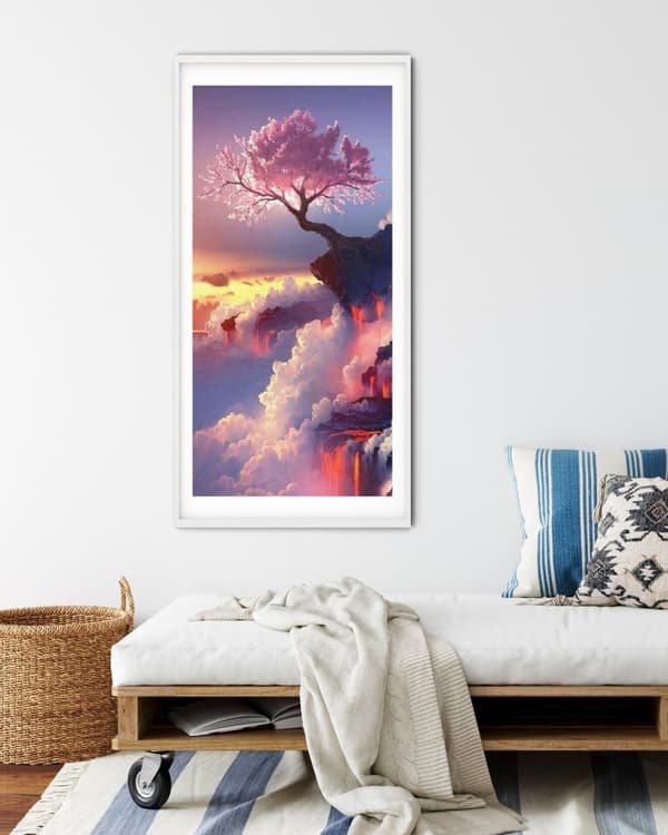 Diamantbroderi Livets Træ 50x110 cm