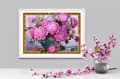 Miniatyrbild 4 av 4: Diamantbroderi Lila Fantasi 40x50