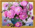 Miniatyrbild 2 av 4: Diamantbroderi Lila Fantasi 40x50