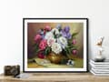 Miniatyrbild 4 av 4: Diamantbroderi Sommarbukett 40x50