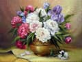Miniatyrbild 2 av 4: Diamantbroderi Sommarbukett 40x50