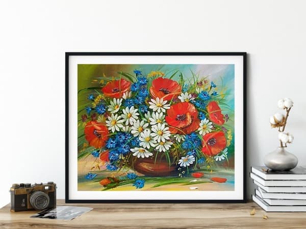 Diamantbroderi Fortryllet Have 40x50