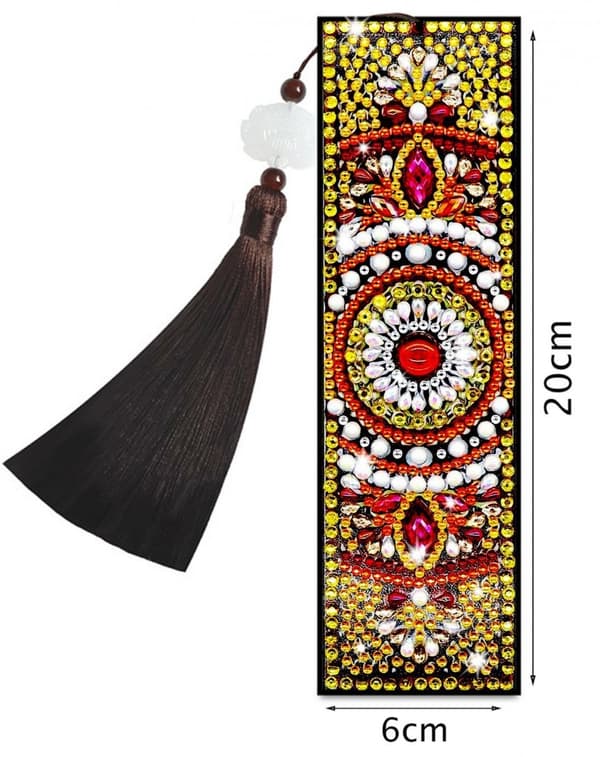 Diamantbroderibogmærke - Mandala