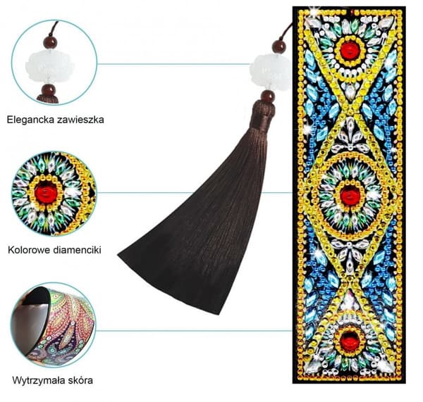 Diamantbroderibogmærke - Ornament