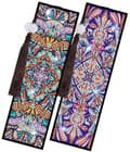 Miniatyrbild 1 av 8: Diamantbroderi Bokmärke Bokmärken Set om 2 - Ornament