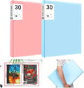 Pikkukuva 2 / 7: Timanttikirjonta - Kirjontasäilytysalbumi musta - A2 (jopa 60 kirjontaa)