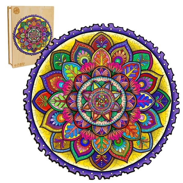 Puinen palapeli Mandala Zen M