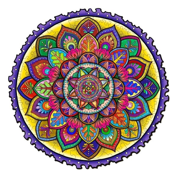 Puinen palapeli Mandala Zen M