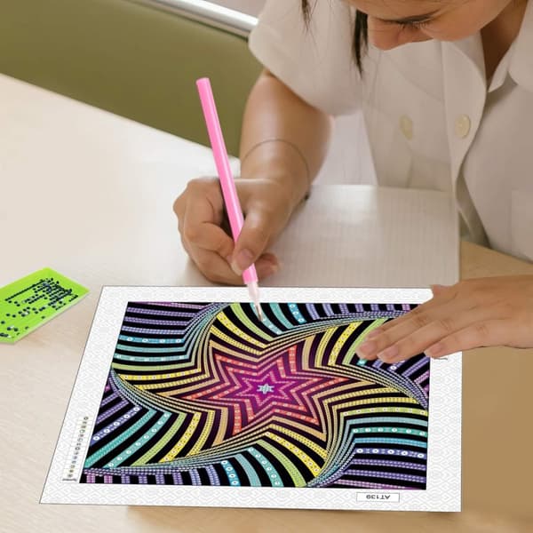 Diamantbroderi Diamantillusion 30x30 cm