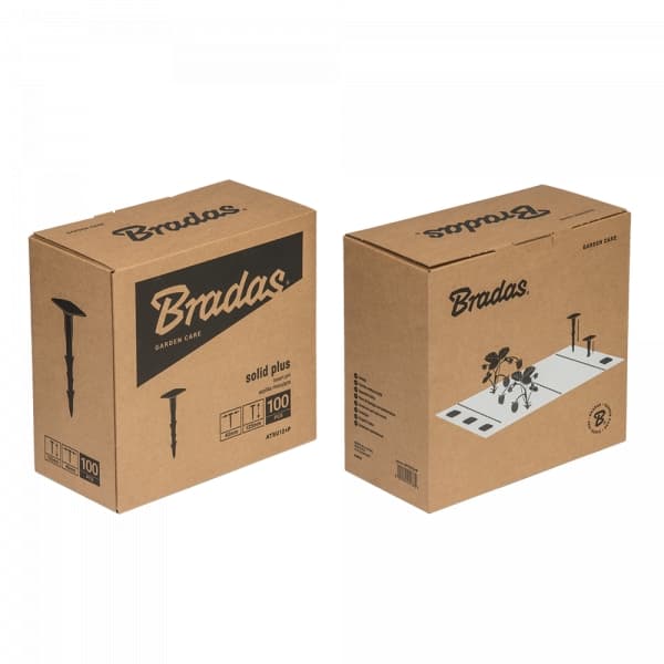 Set med 200 produkter. Nål för agroväv och agrotextilier - 12,5 cm