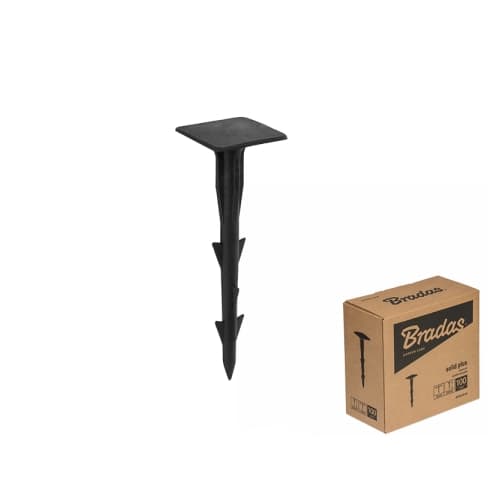 Set med 200 produkter. Nål för agroväv och agrotextilier - 12,5 cm