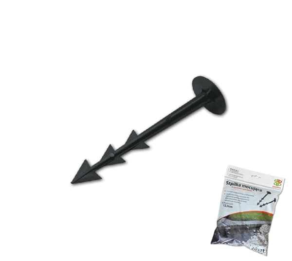 Sæt med 25 produkter. Pin til fastgørelse af agrovævet - 12cm, 20 stk