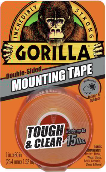Gorilla tape Mounting Clear 1.5m