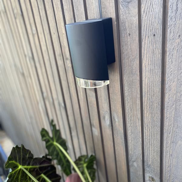 Namron Moby vegglampe enkel GU10 sort