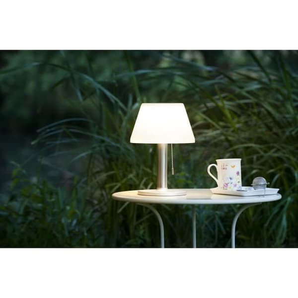 GALIX Mycket upplyst G2-solbordslampa med närvarodetektor - 100 lumen