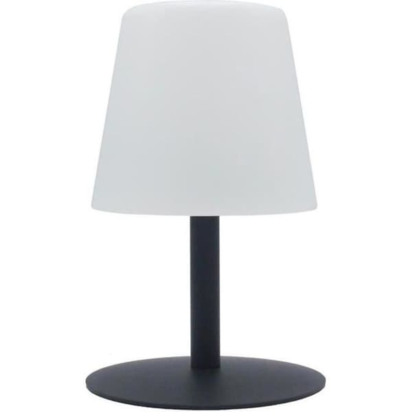 LUMISKY Standy Mini Rock sladdlös LED-bordslampa - H 25 cm - Grå och vit