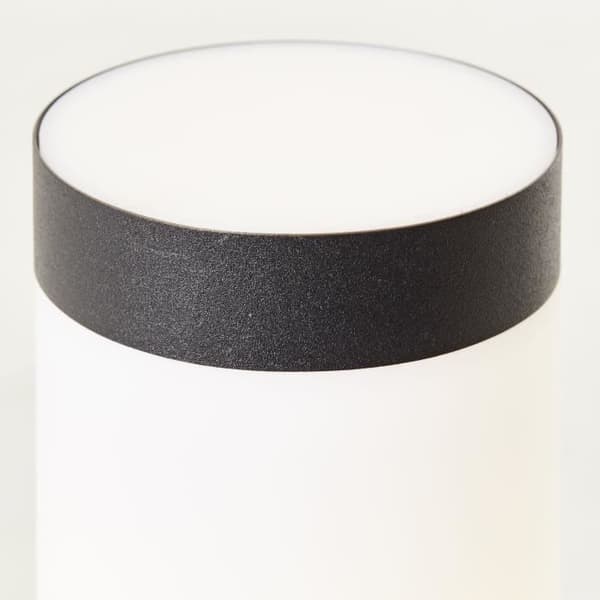 BRILLIANT - DODY Utomhuspollare - sensor ingår - svart färg - metall/plast E27 LED 1x10W