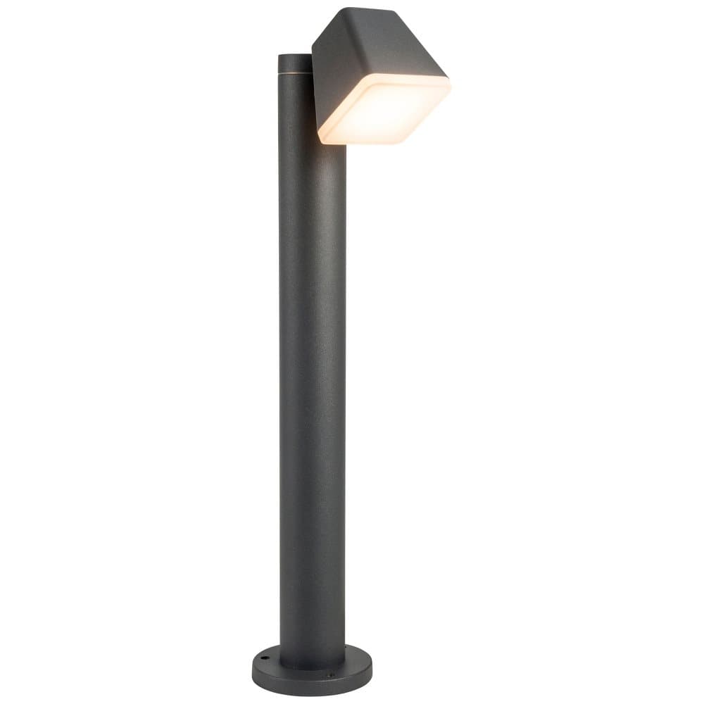 AEG lampa Isacco LED utomhusgolvlampa antracit | 1x 12,5 W LED integrerad, (1200lm, 3000K) | Skala A ++ till E | IP-skyddsklass: 54 - stänkskydd