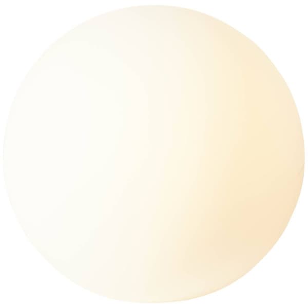 BRILLIANT lampe Udendørs havelampe 30 cm hvid | 1x A60, E27, 60W, gf normale lamper n, Ent, | Inklusiv stik | IP beskyttelsesklasse: 44 - stænkbeskytt