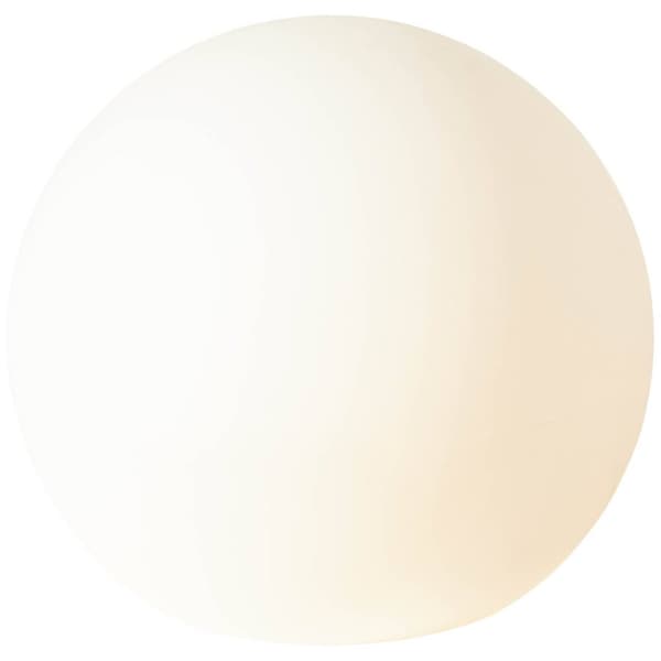 BRILLIANT lampe Udendørs havelampe 60 cm hvid | 1x A60, E27, 60W, gf normale lamper n, Ent, | Inklusiv stik | IP beskyttelsesklasse: 44 - stænkbeskytt