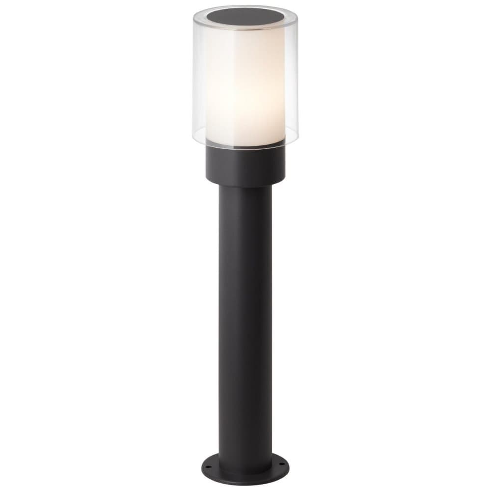 BRILLIANT lampa, Arthus utomhusbaslampa 50cm antracit, 1x A60, E27, 18W, IP-skyddsklass: 44 - stänksäker