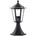 Pikkukuva 1 / 6: Brilliant | Carleen ulkopilarivalaisin 36cm musta | 1x A60, E27, 60W, sopii normaaleille lampuille (ei sisälly)