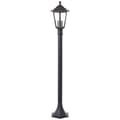 Miniatyrbild 4 av 9: BRILLIANT lampa Carleen utomhusstolpe 100cm svart | 1x A60, E27, 60W, lämplig för normala lampor (ingår ej)
