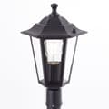 Miniatyrbild 8 av 9: BRILLIANT lampa Carleen utomhusstolpe 100cm svart | 1x A60, E27, 60W, lämplig för normala lampor (ingår ej)