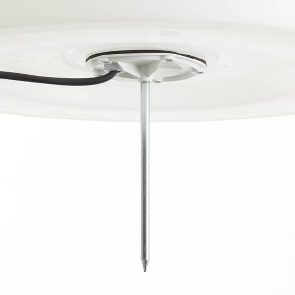 BRILLIANT lampuu Ulkopuutarhavalaisin 80 cm valkoinen | 1x A60, E27, 60W, gf normaalit lamput n, Ent, | Sisältää pistokkeen | IP-suojausluokka: 44 - r