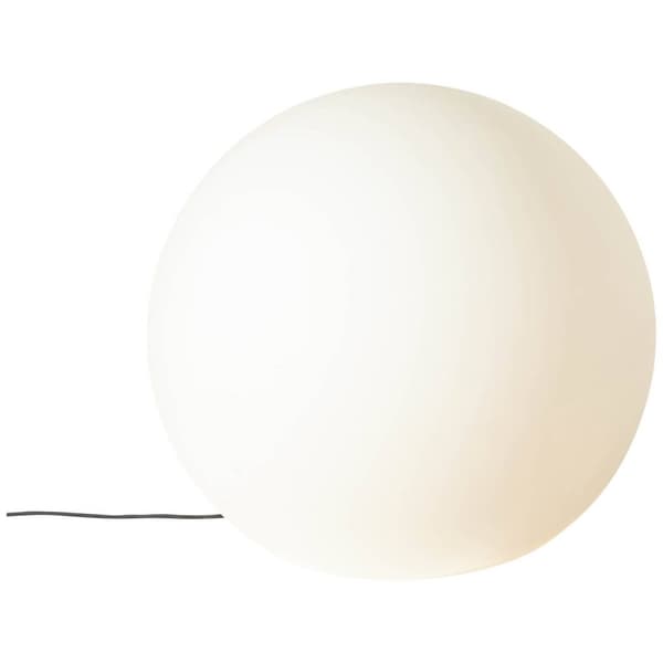 BRILLIANT lampuu Ulkopuutarhavalaisin 80 cm valkoinen | 1x A60, E27, 60W, gf normaalit lamput n, Ent, | Sisältää pistokkeen | IP-suojausluokka: 44 - r