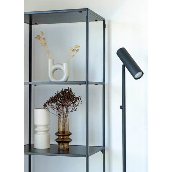 House Nordic LED golvlampa Lia svart 442792