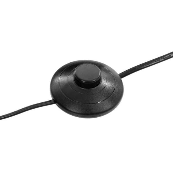 Svart golvlampa i metall Höjd 175 cm Atmosphera