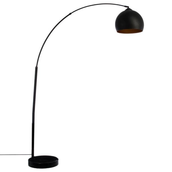 Svart golvlampa i metall Höjd 175 cm Atmosphera