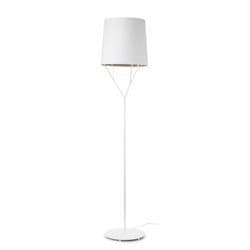 Vardagsrumsgolvlampa vit Träd 1L E27 60W Vit