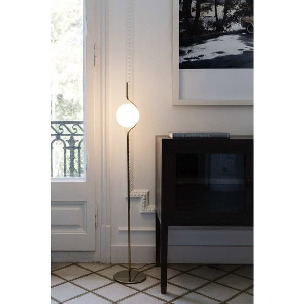 Faro Barcelona 29693D - LE VITA LED Dimbar golvlampa guld från NAHTRANG