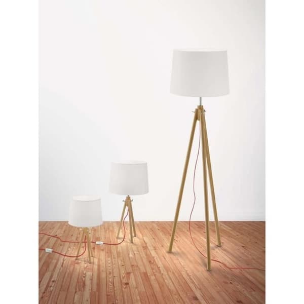 Ideal Lux - PT1 YORK WOOD GOLVLAMPA