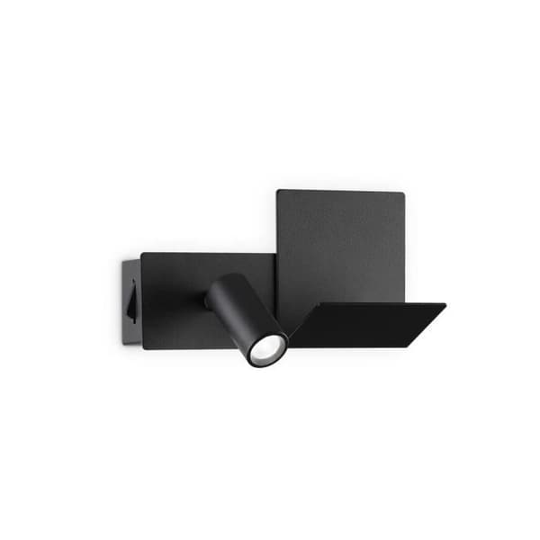 LED-läsare - Ideal Lux - KOMODO-1 - Svart - Inbyggd strömbrytare - 3000K icke dimbar