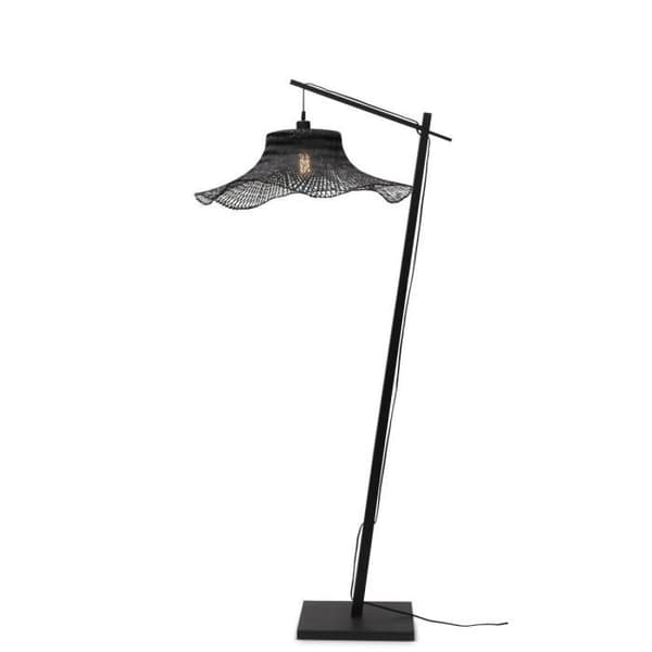 Golvlampa - IBIZA 50 - Bambus - 150cm - Flätad skärm - Inomhus