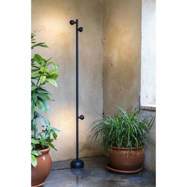 Golvlampa - FARO - BROT - Integrerad LED - Multi Arm - Svart - 2700K