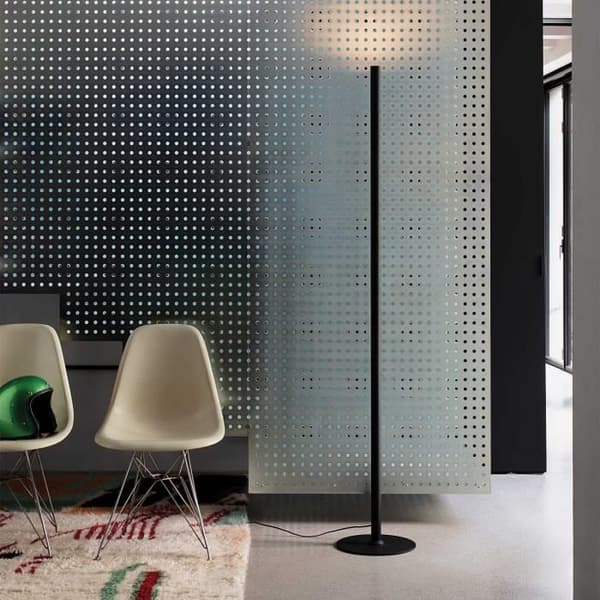 Ideal Lux LOOK Integrerad LED-golvlampa Svart 2950Lm 3000K