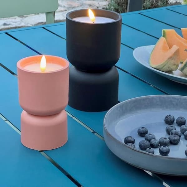 Utomhusbordslampa - BRILLIANT - LOVERE - Ljusform - Plast - 3 W - Svart