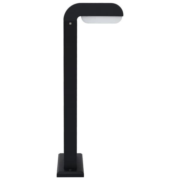 vidaXL udendørs LED-lampe 9 W oval sort -  Udendørsbelysning
