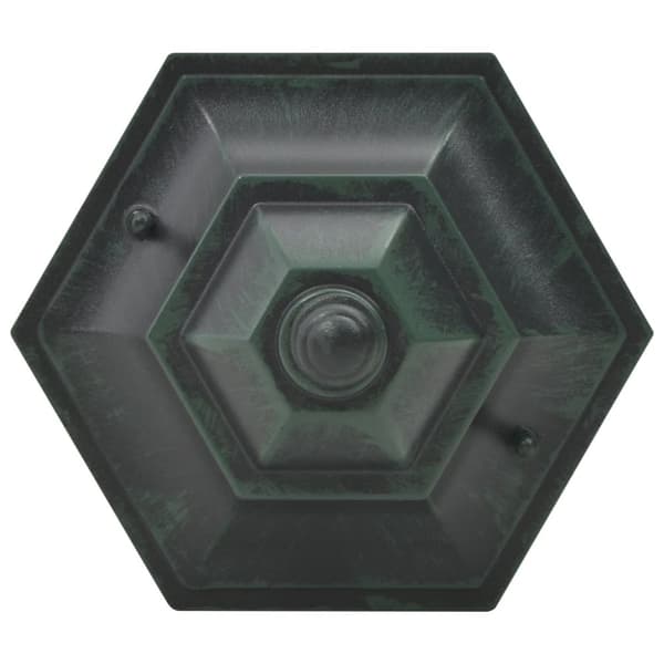 vidaXL havestolpelamper 6 stk. E27 110 cm aluminium mørkegrøn -  Udendørsbelysning