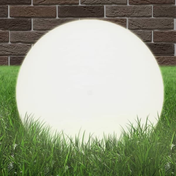 vidaXL LED-kuglelamper 2 stk. kugleformet 50 cm PMMA - Udendørsbelysning