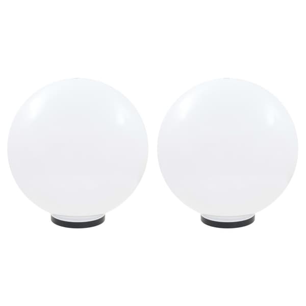 vidaXL LED-kuglelamper 2 stk. kugleformet 50 cm PMMA -  Udendørsbelysning